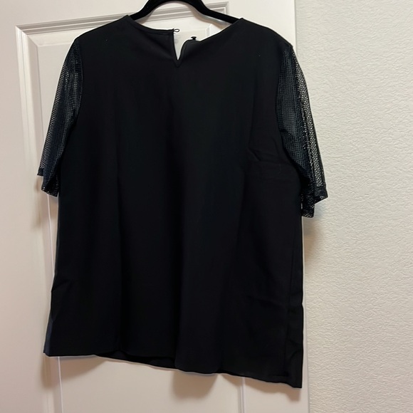 Long Tall Sally Women’s black top, size US 10. - Picture 3 of 5